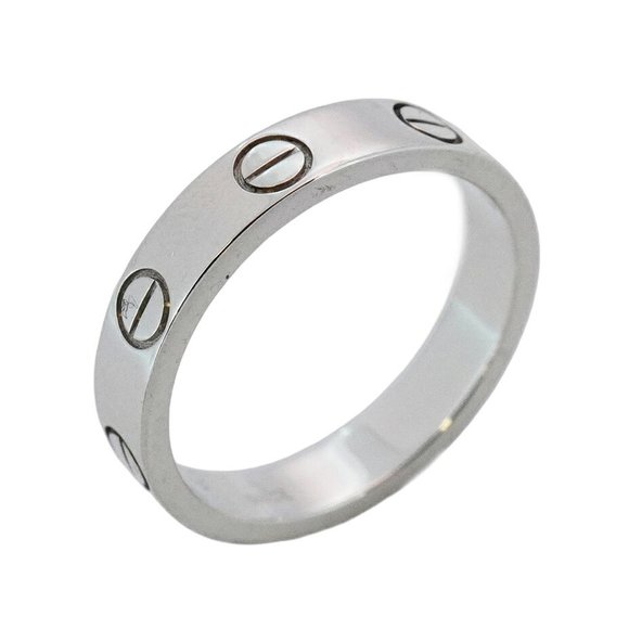 Cartier Love Silver White Gold ring - Picture 1 of 7
